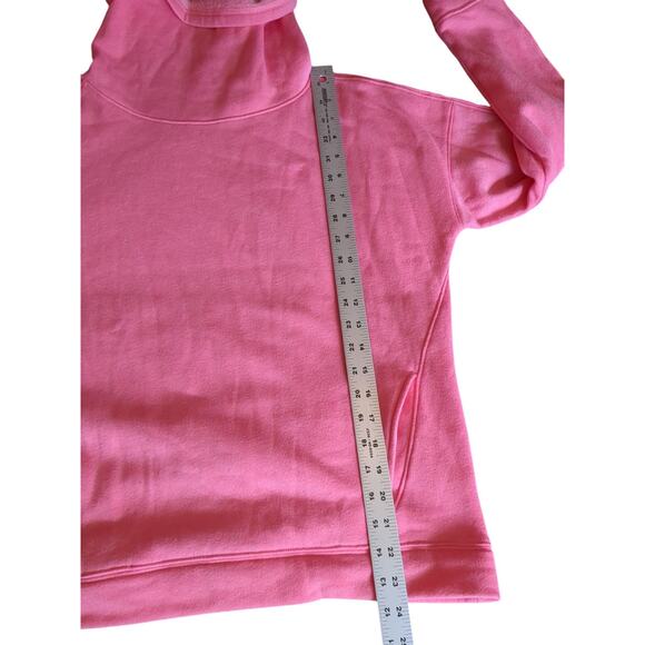 Pink Under Armour Cold Gear Turtleneck Medium Sweatshirt (M) w/ Pockets - Picture 4 of 7